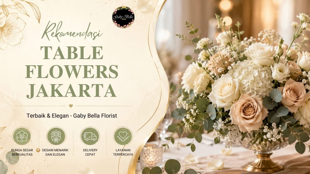 Rekomendasi Table Flowers Jakarta Terbaik & Elegan - Gaby Bella Florist Latezza Cover 19 1024x576