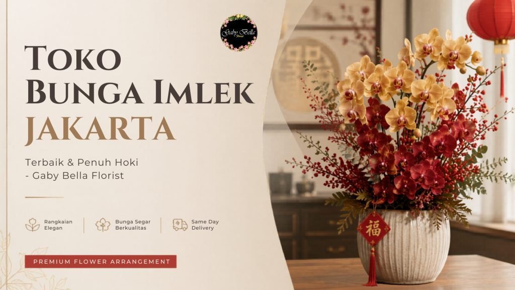 Toko Bunga Imlek Jakarta Terbaik & Penuh Hoki - Gaby Bella Florist Latezza Cover 24 1024x576