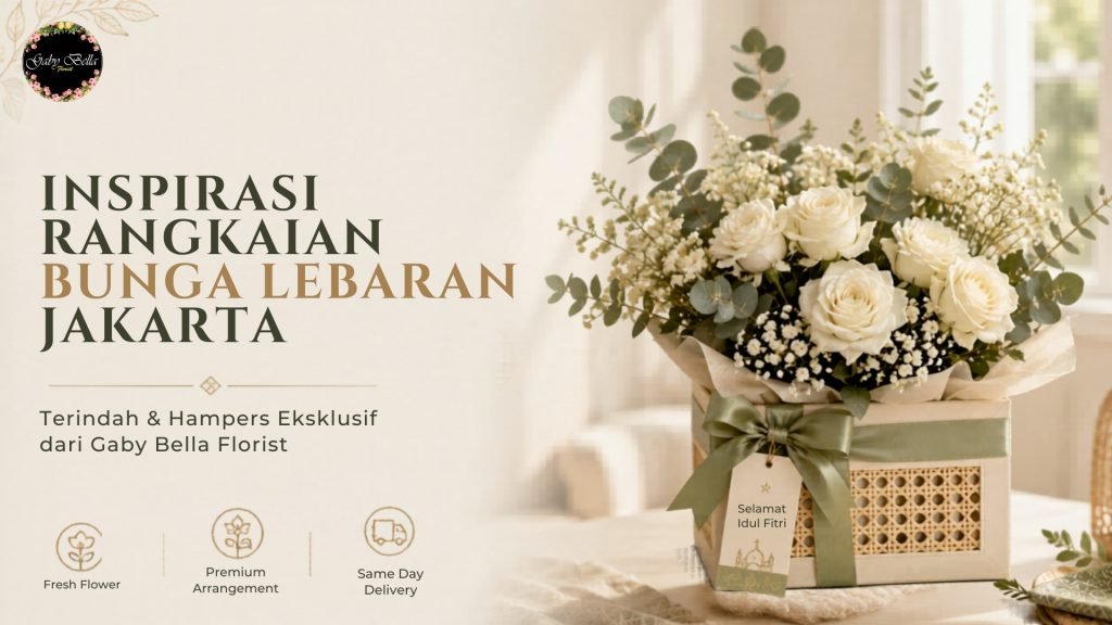 Inspirasi Rangkaian Bunga Lebaran Jakarta Terindah & Hampers Eksklusif dari Gaby Bella Florist Latezza Cover 26 1024x576