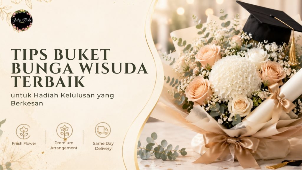 Tips Buket Bunga Wisuda Terbaik untuk Hadiah Kelulusan yang Berkesan Latezza Cover 28 1024x576