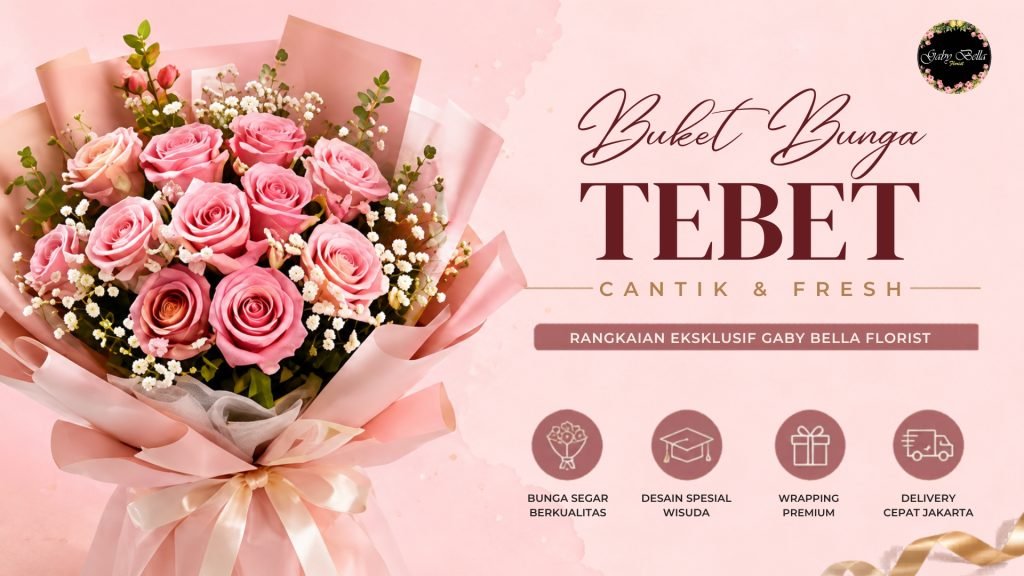 Buket Bunga Tebet Cantik & Fresh: Rangkaian Eksklusif Gaby Bella Florist Latezza Cover 6 1024x576