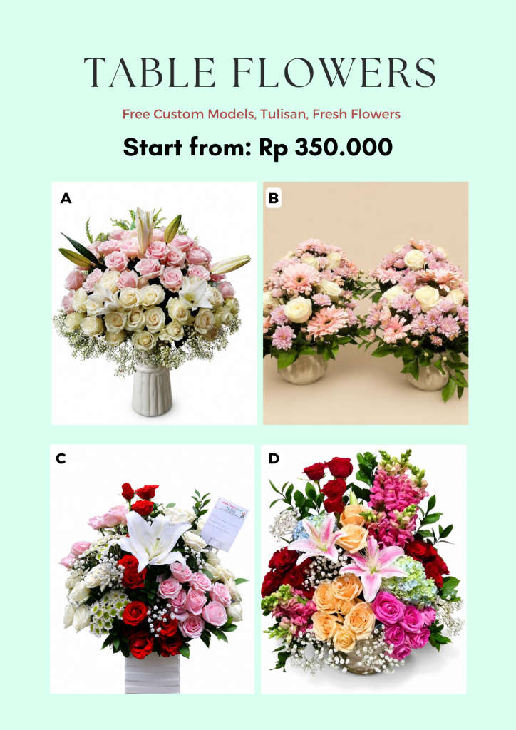 TABLE FLOWERS