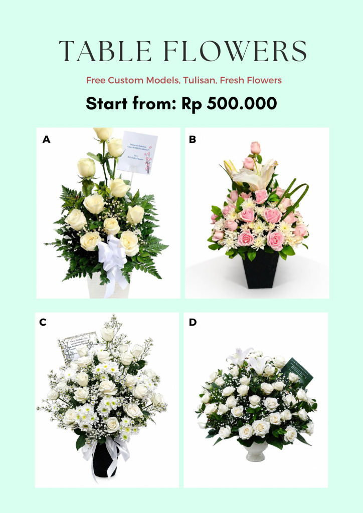 TABLE FLOWERS