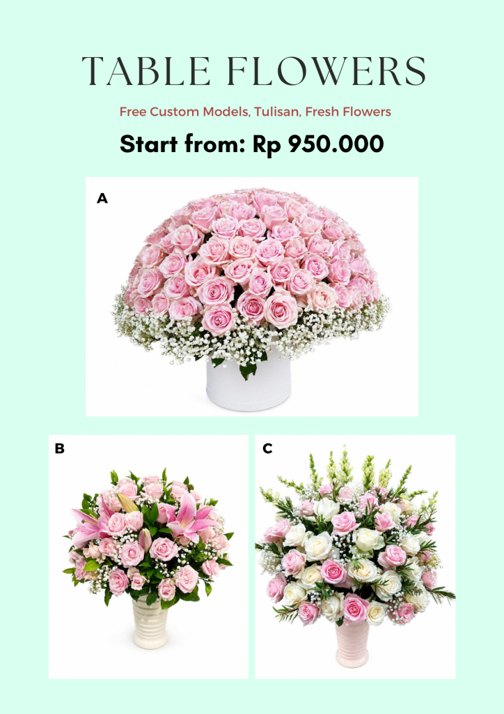 TABLE FLOWERS