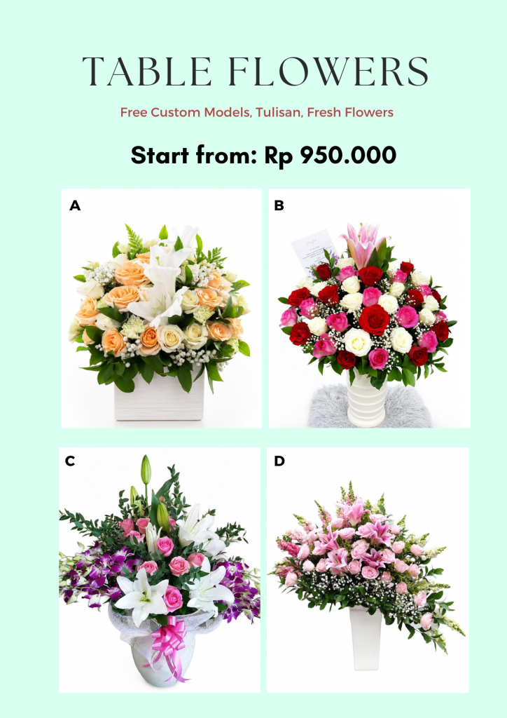 TABLE FLOWERS