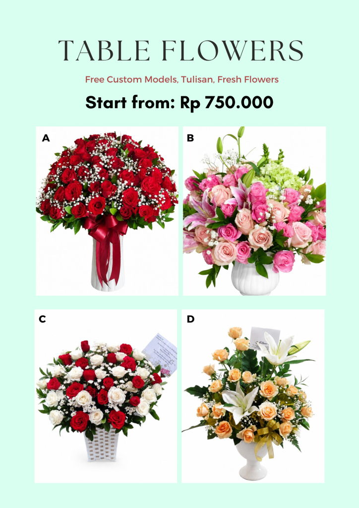 TABLE FLOWERS
